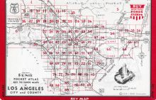 Index Map 2, Los Angeles and Los Angeles County 1949